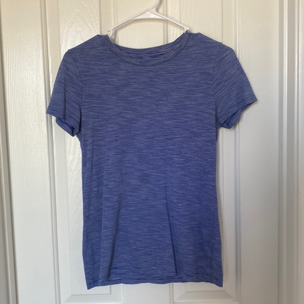 Blue & White Tee